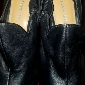 Gianni Bini Double Front Platform Leather Shoe